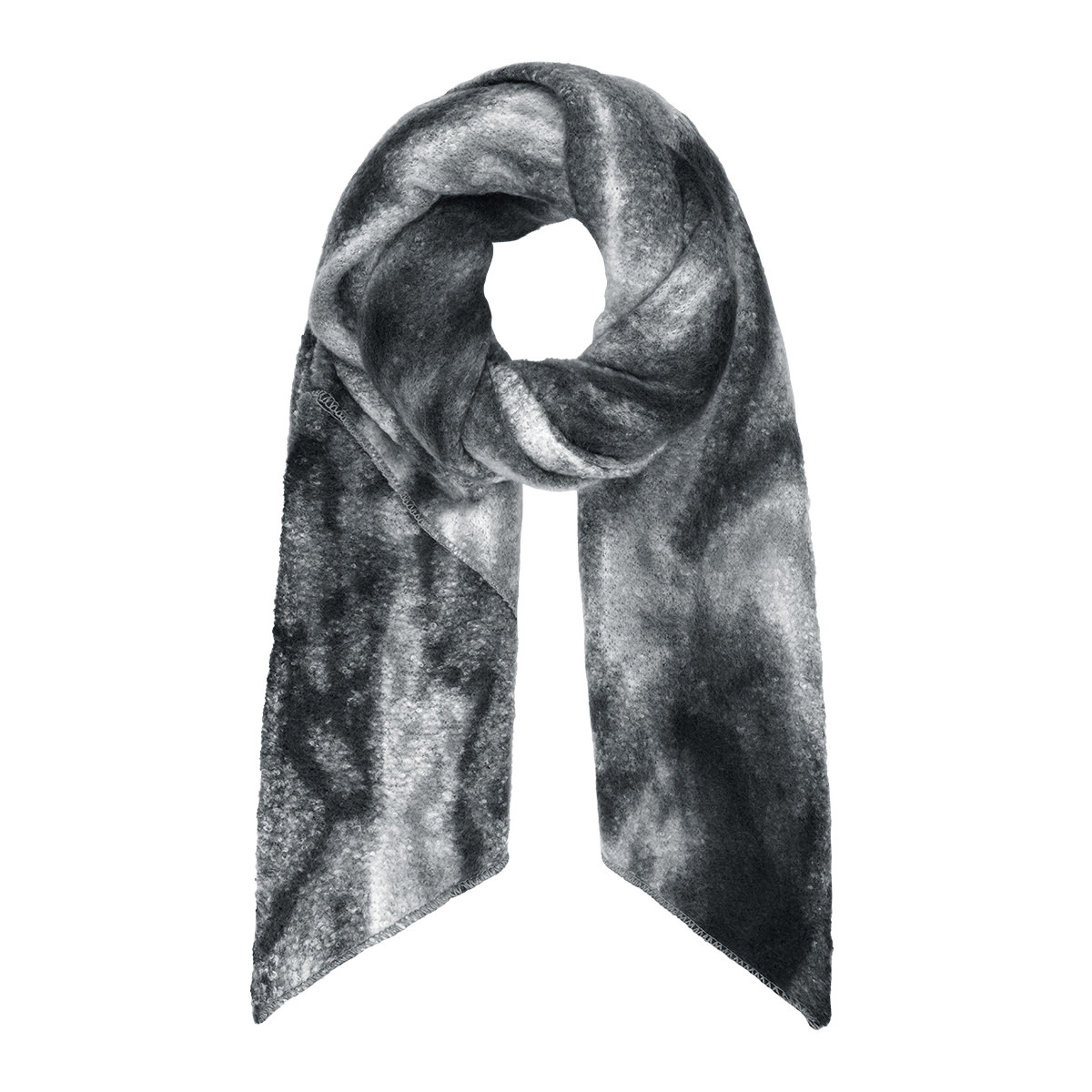 With love Scarf whirl black