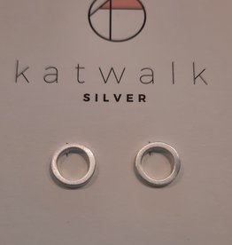 Katwalk Silver KWS earring Silver - circle (SEMF27499)