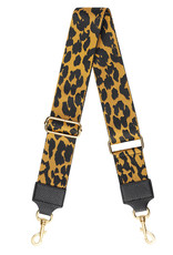 With love Bag strap -leopard