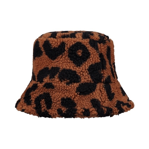 With love Bucket hat teddy - leopard