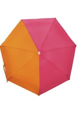 Two tone compact umbrella – JOSEPHINE – pink & orange