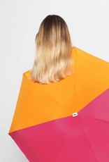 Two tone compact umbrella – JOSEPHINE – pink & orange