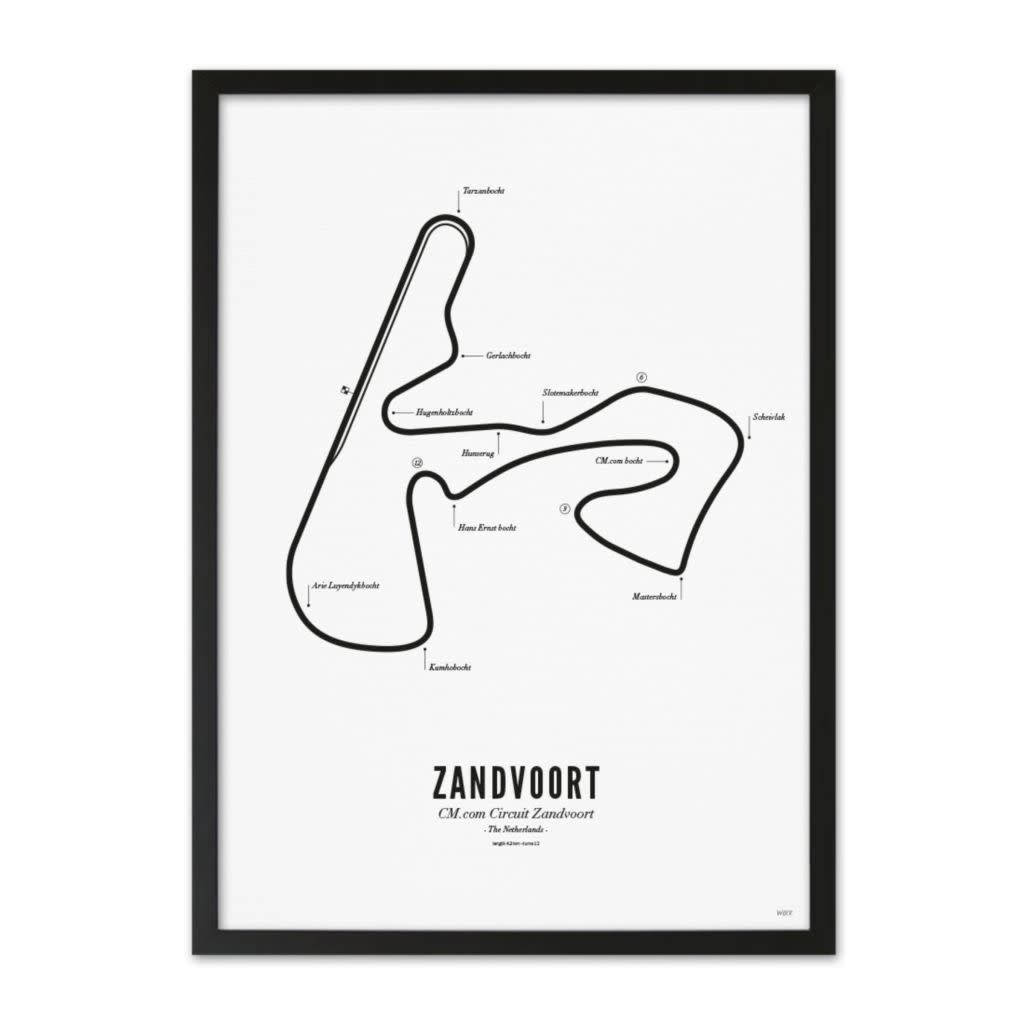 wijck Wijck F1-  circuit Zandvoort 30 x 40