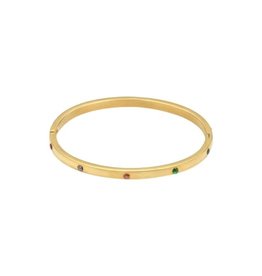 With love With love bangle gold  - Circle of Life