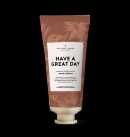 The Gift Label Hand cream tube - Have a great day 40 mg.