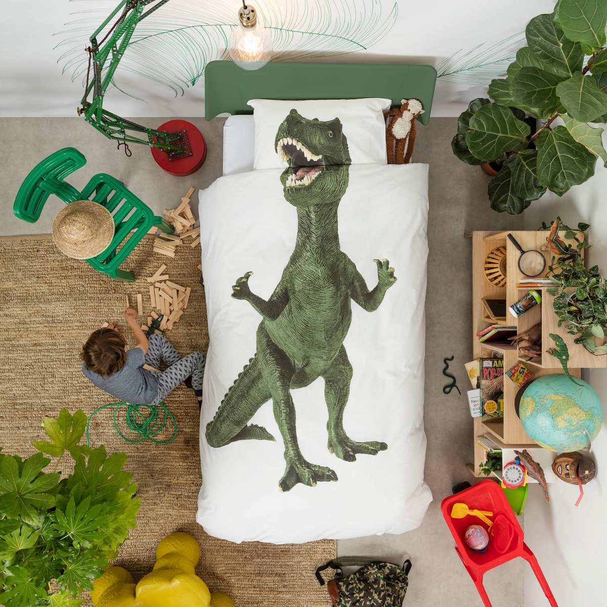 SNURK Snurk - Dino duvet cover 140 x 200/220