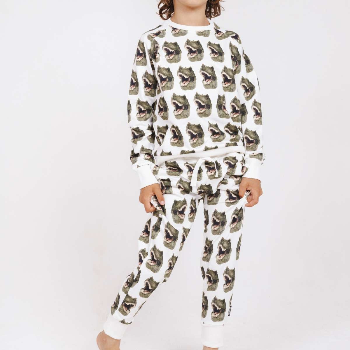 SNURK Snurk homewear - Dino - SET KIDS - 128