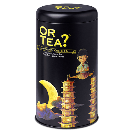 Or Tea? Or Tea? Towering Kung Fu tin canister 65g