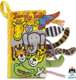 Jellycat Cuddle book - Jungly tails - H21 X W12 CM