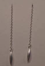 Katwalk Silver KWS earring Silver - pillar  (SEMF28491)