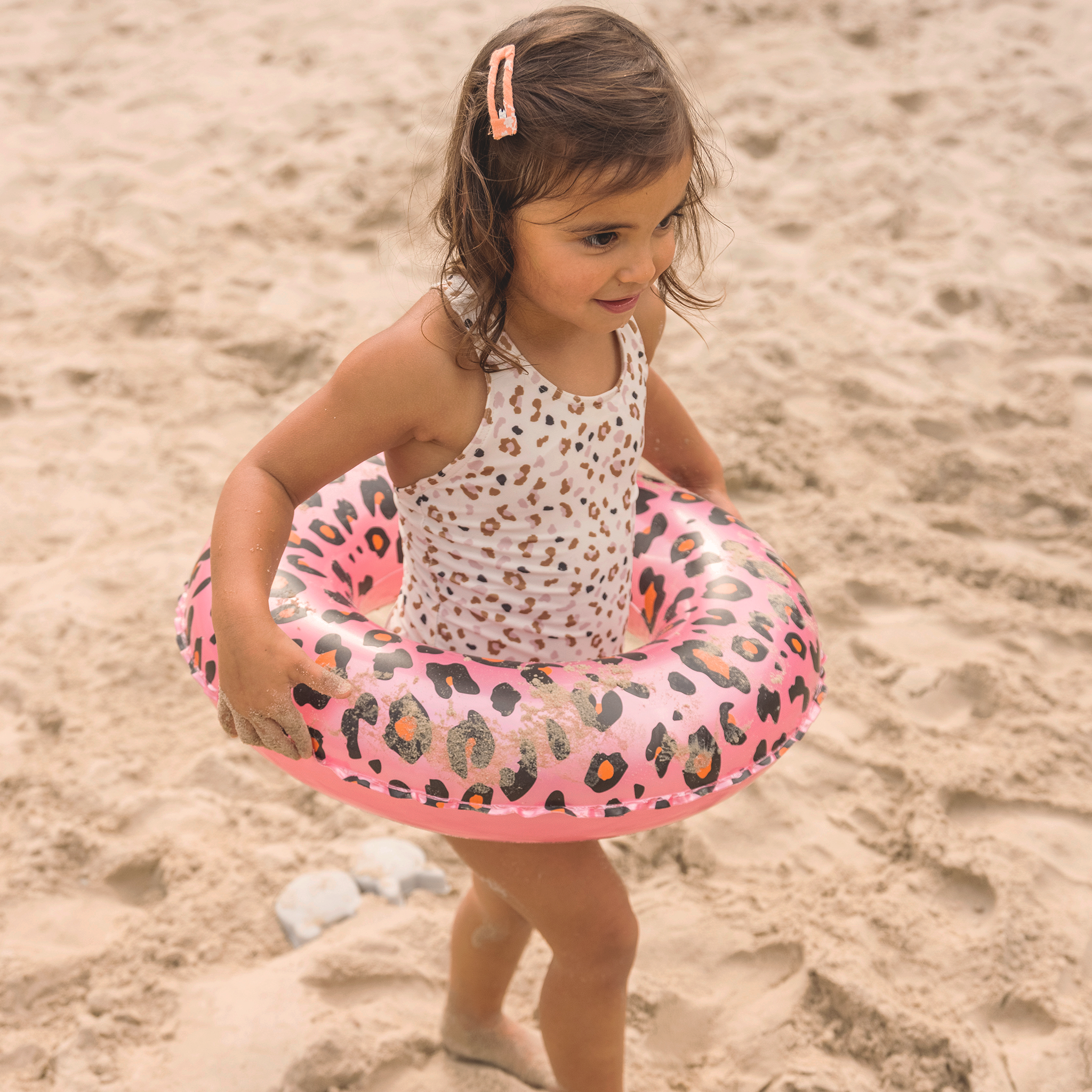 swim essentials Zwemband 50 cm - Rose Gouden Panterprint