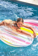 swim essentials Hart Luchtbed Regenboog 150x120