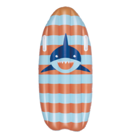 swim essentials Surfboard Orange blue Sharks 120 cm