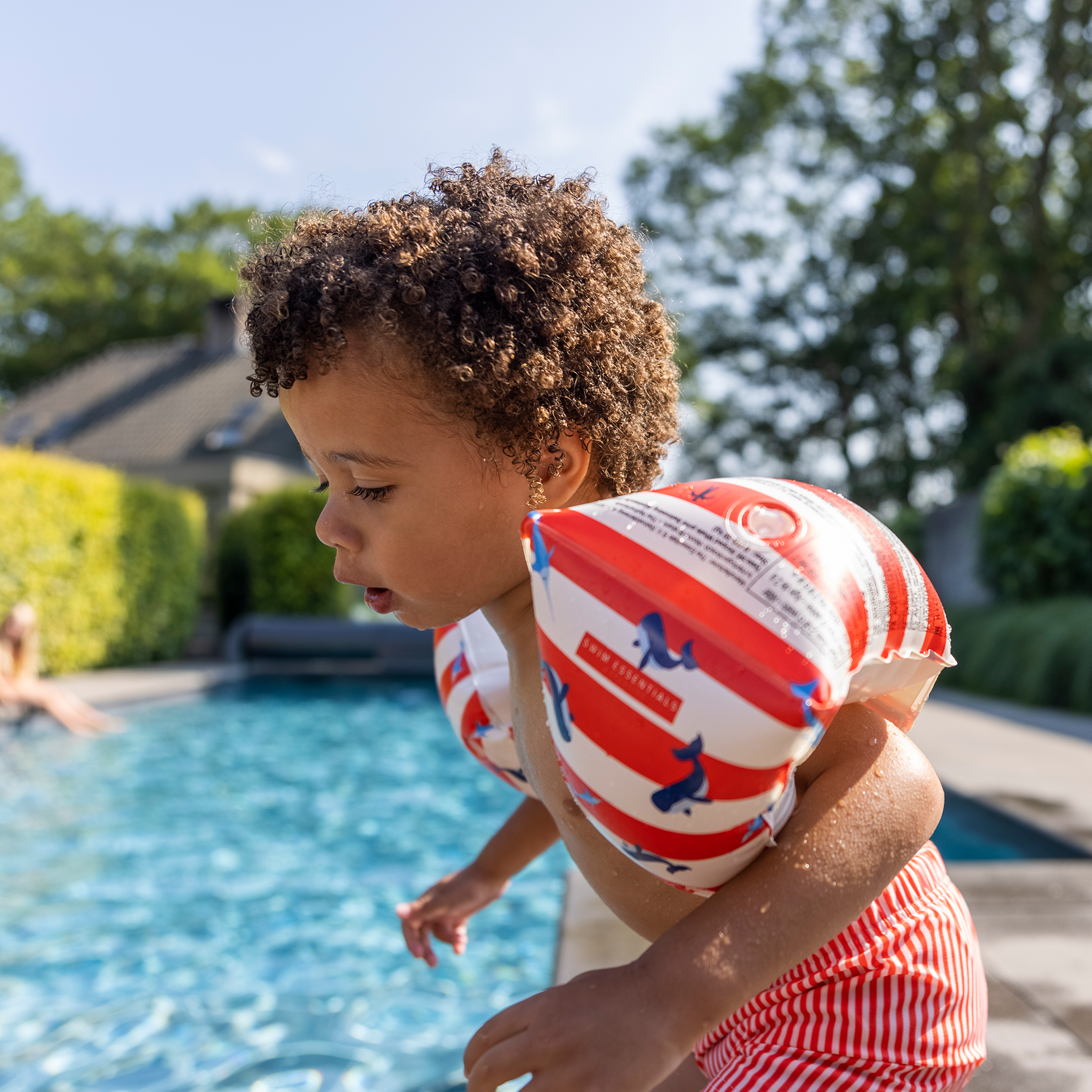 swim essentials Swimming bands 2-6 years - Red White Whale