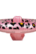 swim essentials Baby float 0-1 jaar - Rose Goud Panterprint