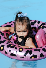 swim essentials Baby float 0-1 jaar - Rose Goud Panterprint