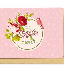 Enfant Terrible Enfant Terrible card+enveloppe 'Voor de liefste mama'