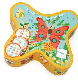 Scratch 3 in 1 Butterfly game