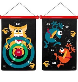 Scratch Magnetische Darts -2-zijdig bedrukt -  Crazy Monsters