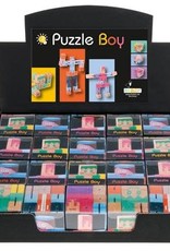 Scratch Brainteaser - Puzzle Boy - meerkleurig - hout