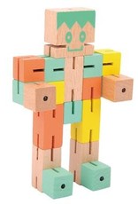 Scratch Brainteaser - Puzzle Boy - meerkleurig - hout
