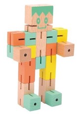 Scratch Brainteaser - Puzzle Boy - multicolored - wood