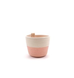 Koba handmade in Belgium Koba planter bowl S - Pastel rose 13 x 12 cm