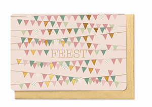 Enfant Terrible Enfant Terrible card+enveloppe 'Feest'