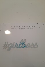 Goegezegd Goegezegd quote '#girlboss' Iridescent