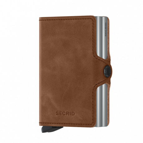 Secrid Secrid twinwallet vintage cognac - silver