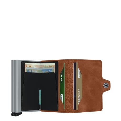 Secrid Secrid twinwallet vintage cognac - silver