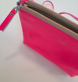 Puc Puc -Traveller-  shoulder bag - Neon pink