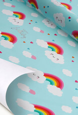 Legami Wrapping paper Rainbow