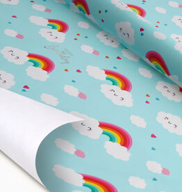 Legami Wrapping paper Rainbow