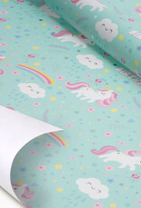 Legami Wrapping paper Unicorn