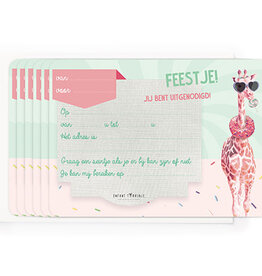 Enfant Terrible Enfant Terrible 5 invitations candy giraf