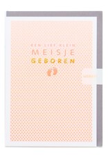 Enfant Terrible Enfant Terrible card+enveloppe 'een lief klein meisje geboren'