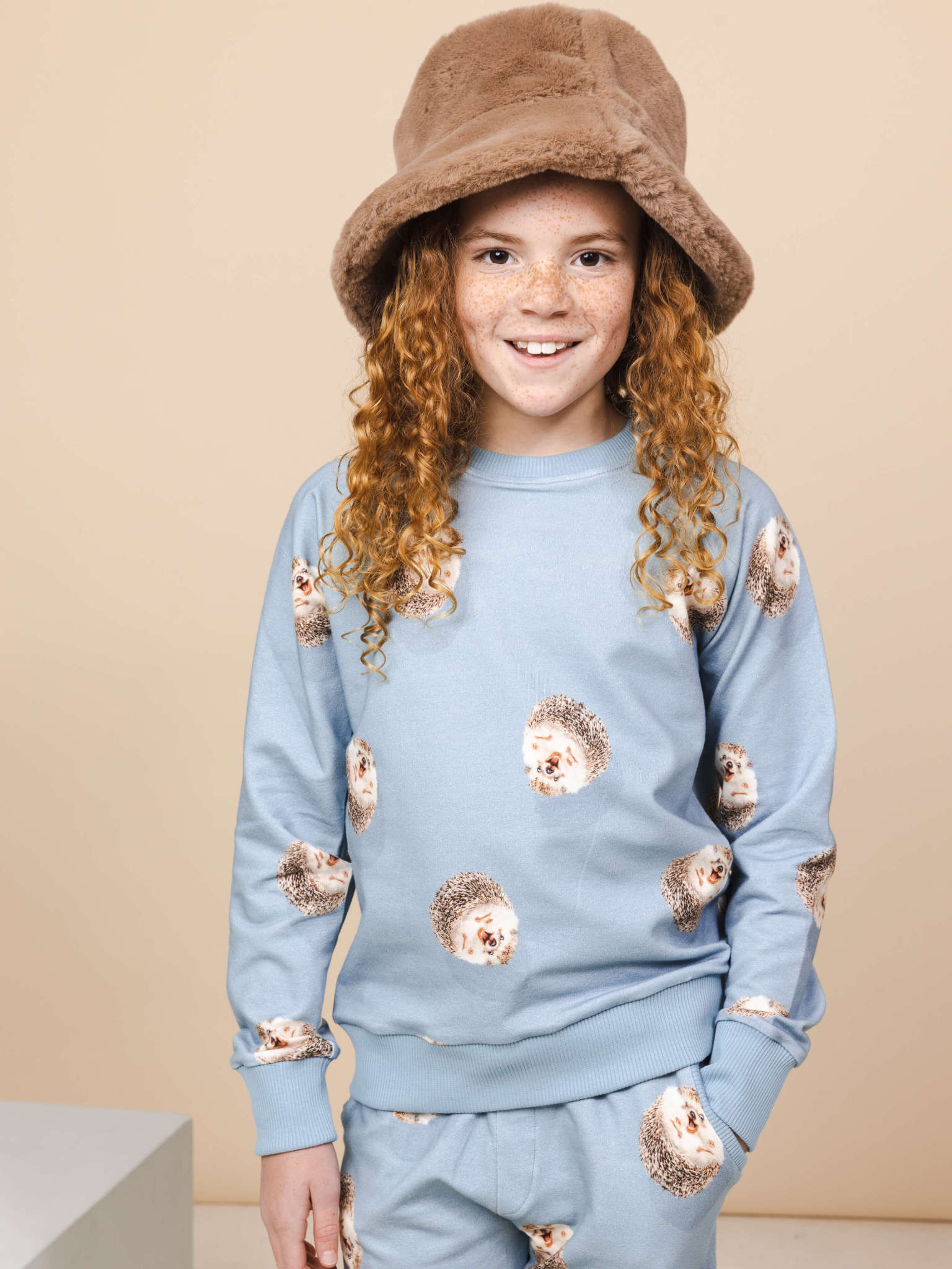 SNURK Snurk Homewear -Hedgy blue set Kids - 116