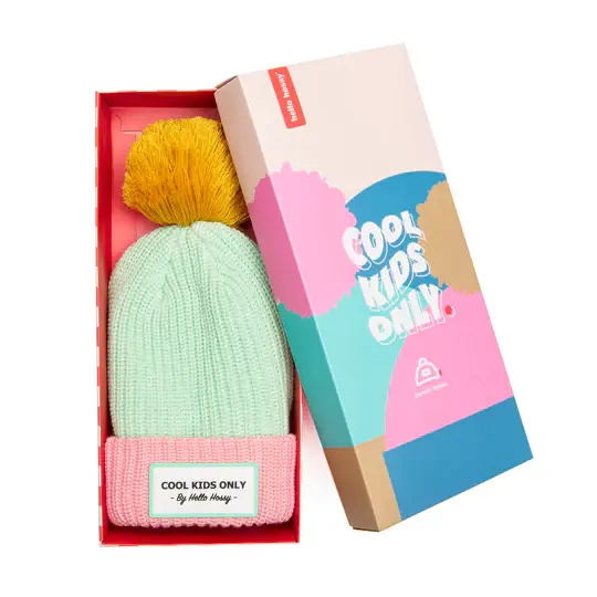 Hello hossy Hello hossy - Beanie- Block Pastel