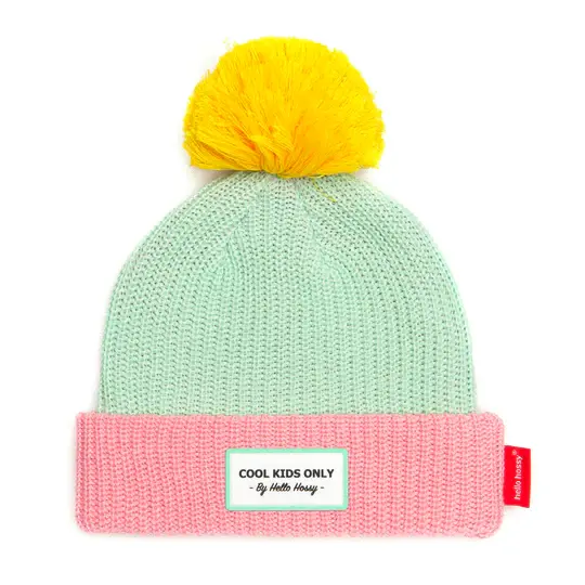 Hello hossy Hello Hossy - Beanie - Block pastel - Mum