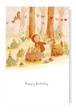 Papette Papette small greeting card 'Happy birthday' 8,5 x 13,3 cm