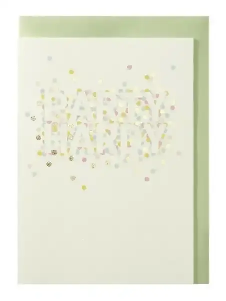 Papette Papette greeting card with enveloppe ' Party hardy"