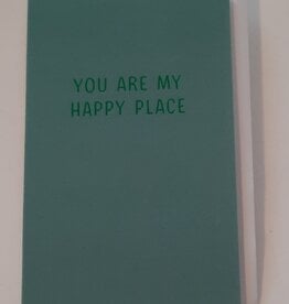 Papette Papette small greeting card 'you are my happy place' 8,5 x 13,3 cm