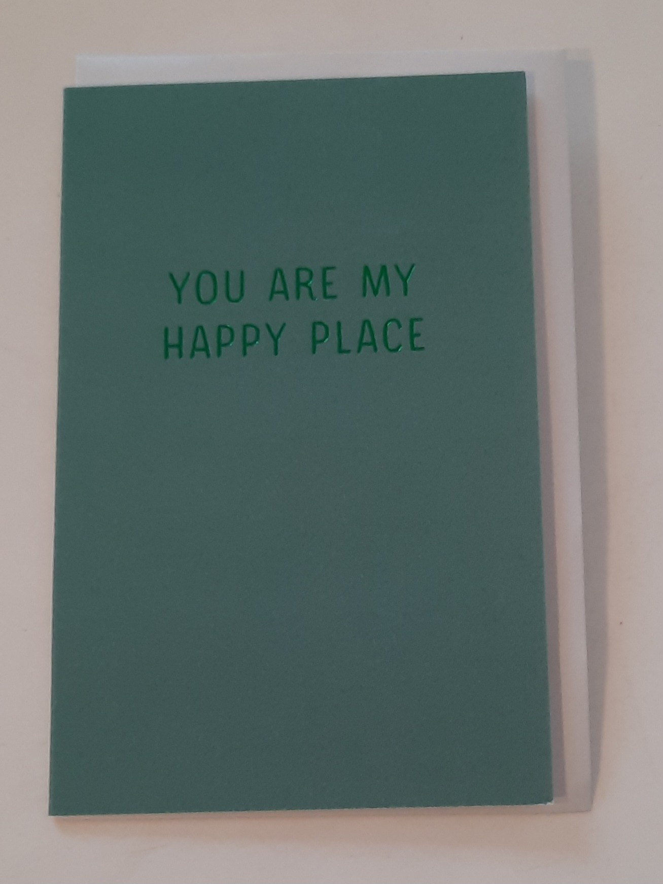 Papette Papette small greeting card 'you are my happy place' 8,5 x 13,3 cm
