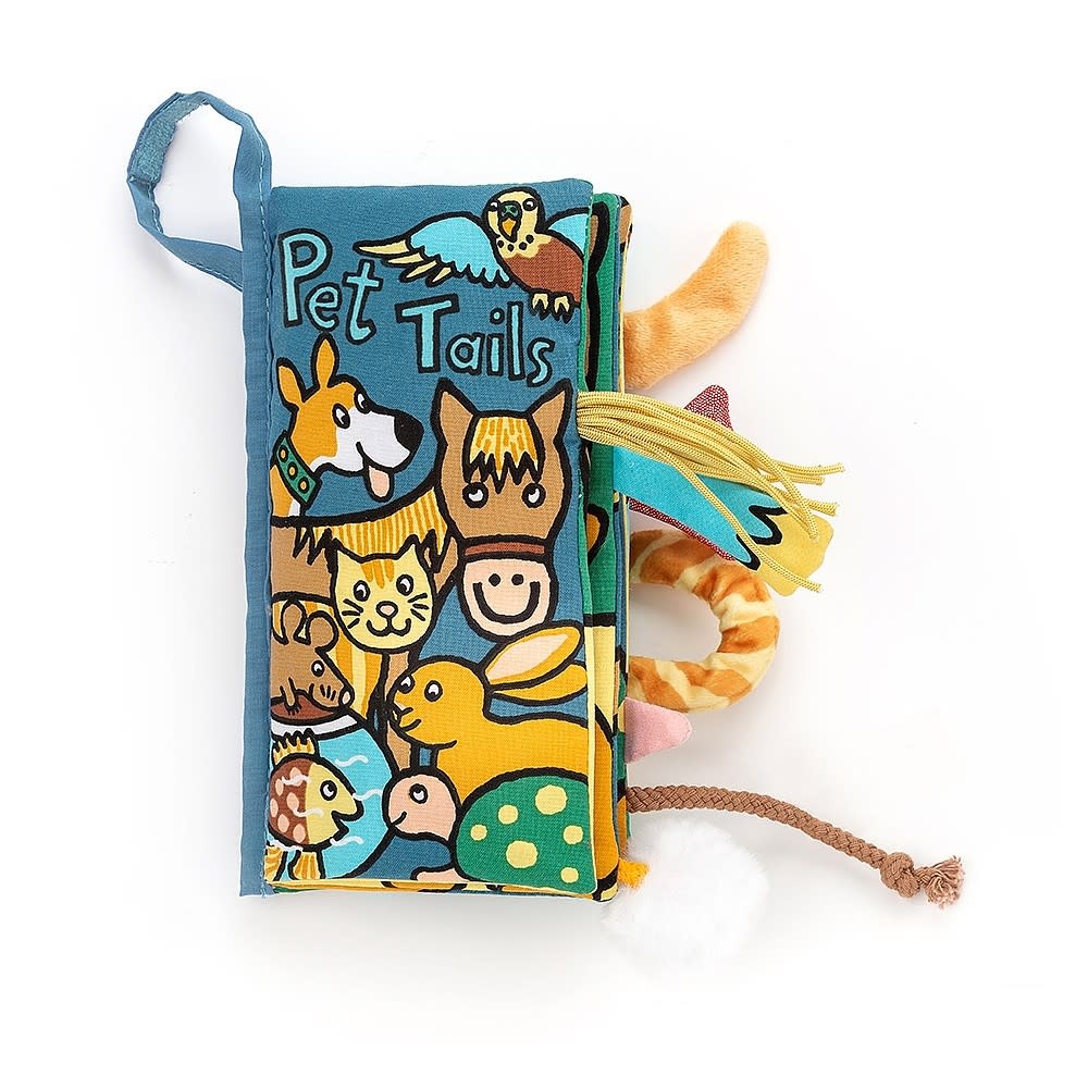 Jellycat Cuddle book - Pet tails - H21 X W12 CM