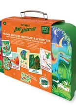 Travel suitcase - multi craft & activity set - dino adventure