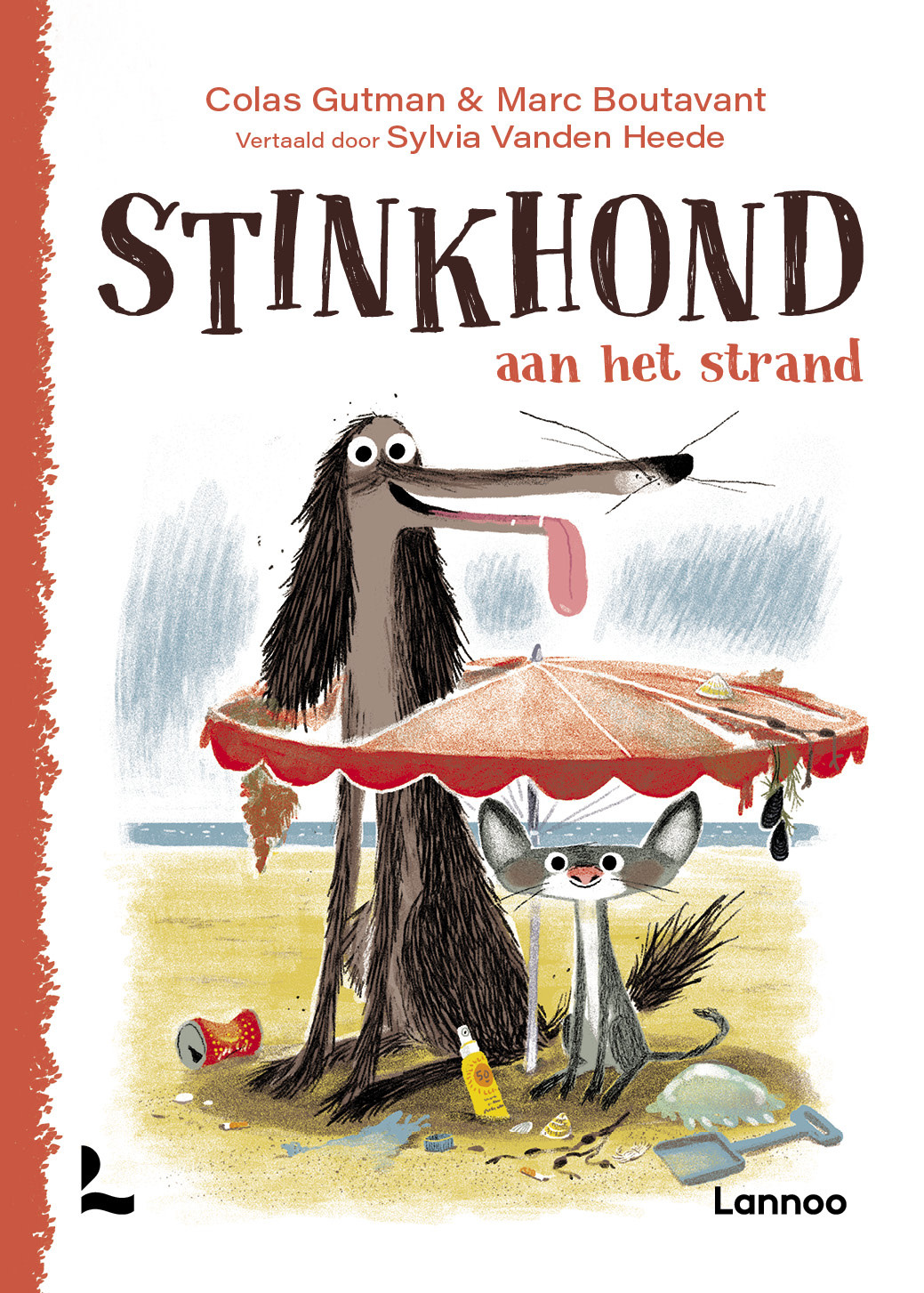 Lannoo Uitgeverij Stinkhond aan het strand