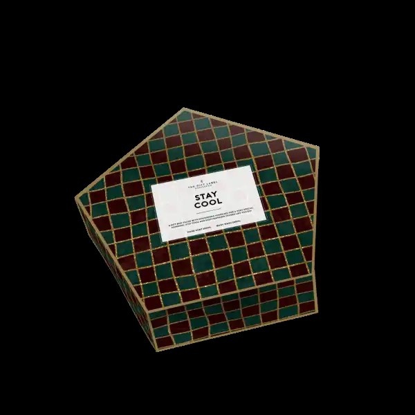 The Gift Label Gift Box Pentagonal - Stay Cool