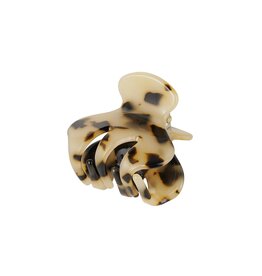 hair clip small curl 3 cm   - Beige