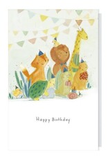 Papette Papette greeting card small 8,5 x 13,3 cm + enveloppe - Happy birthday 'dierenfeest'